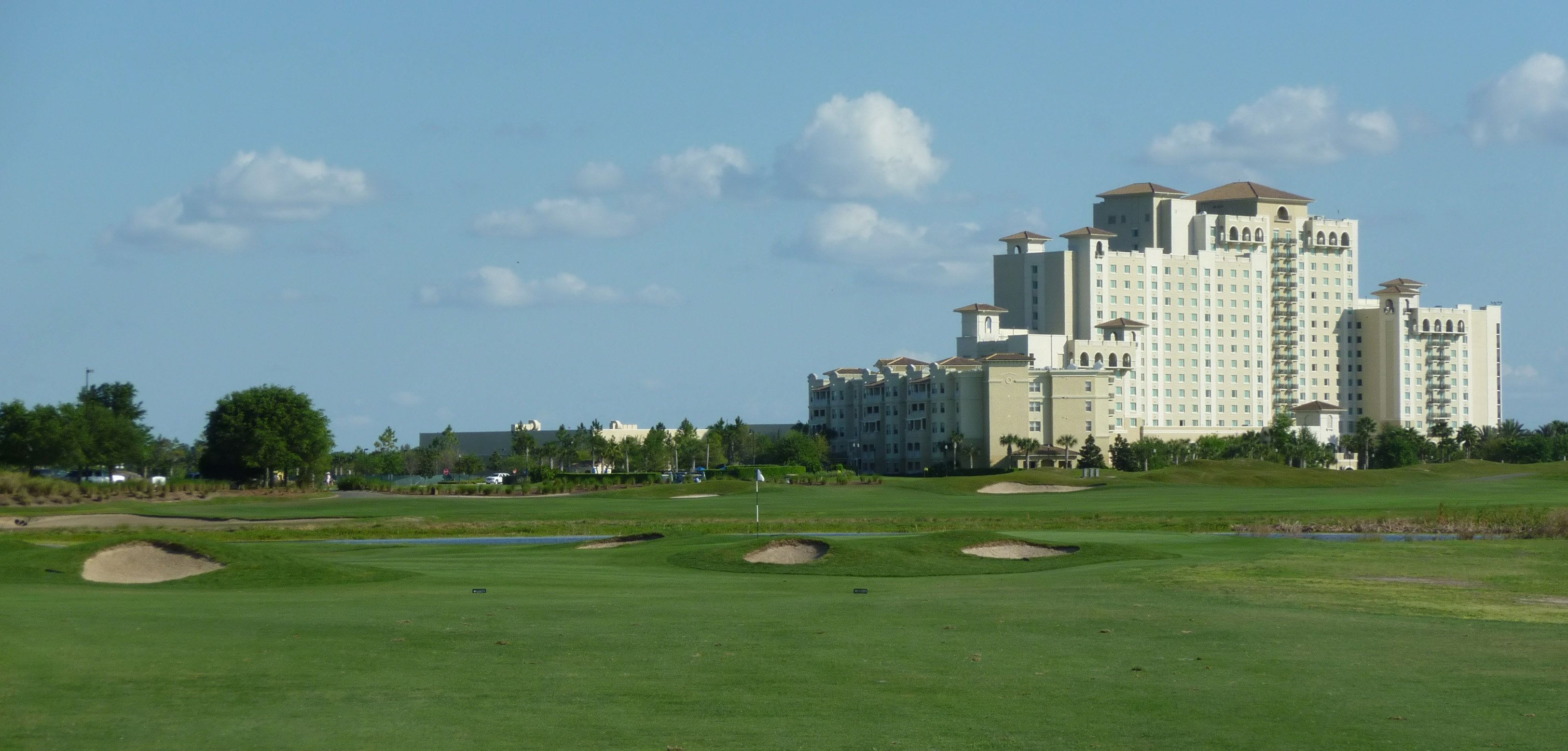 18th hole of the International Course at ChampionsGate